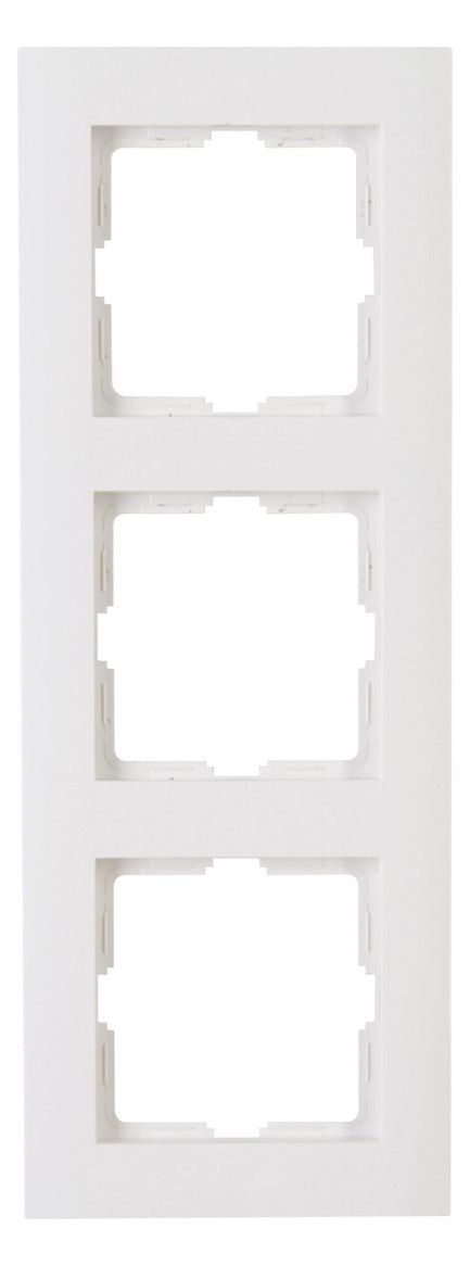 Kopp 402729060 ATHENIS Abdeckrahmen 3f reinweiß