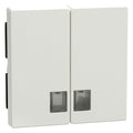 Mert 438519 Wippe f.Serienschalter m.Fenster polarweiß glänzend System M