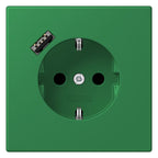 Jung LC1520-18A219 SCHUKO-Steckd.m.USB Typ A LC32050