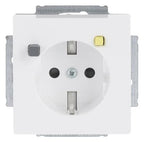 BJ 3120 EUCB-84 FI-SCHUKOMAT SCHUKO Einsatz studioweiß Sicherheitstechnik