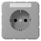 Jung CD1520KINAGR SCHUKO Steckdose 16 A 250V SAFETY+Duroplast Serie CD grau