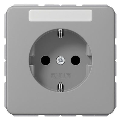 Jung CD1520KINAGR SCHUKO Steckdose 16 A 250V SAFETY+Duroplast Serie CD grau