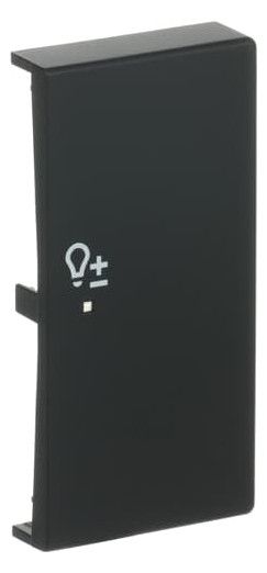 BJ 6234-22-885 Wippe/R 2f Dimmer schwarz matt Busch-free@home future linear