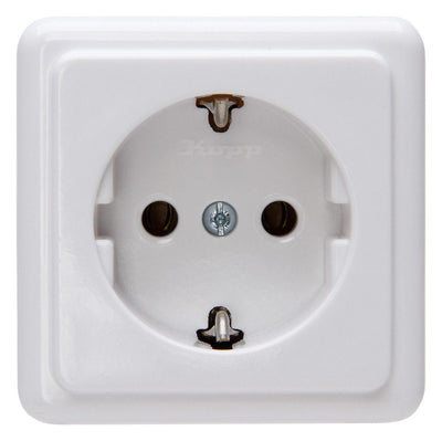 Kopp 101802000 STANDARD Schuko Steckdose arktisweiß