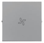 Legrand 765214 SEANO Wippe m.Symbol Lüfter in der Farbausführung Al lackiert