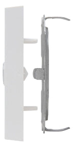 Kopp 490452004 HK07 Flächenwippe m.Linse u.Symbol "Glocke" reinweiß
