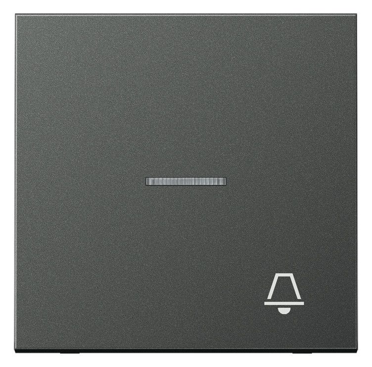 Jung AL2990KO5KAN Wippe Klingel Lichtleiter LS Aluminium anthrazit