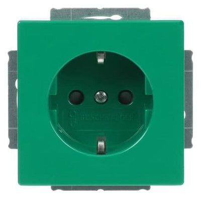 BJ 20 EUCKS-13-82-101 SCHUKO Steckdosen-Einsatz gn RAL6032 future