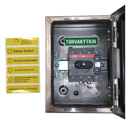 ABB OTR25T4B Sicherheitsschalter 4p 15 kW 400V m.schwarzem 1SCA022580R5910