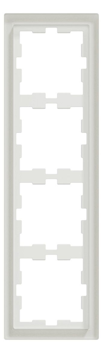 Mert MEG 4040-6520 D-Life Glas Rahmen 4fach Kristallweiß