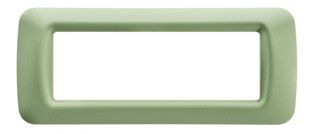GEWISS GW22546 Abdeckrahmen System Top 6M Venedig Grün