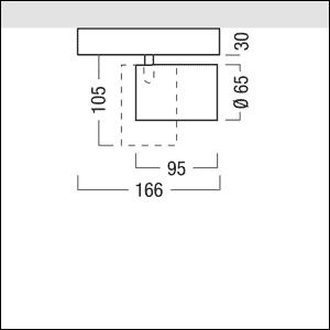 Zumtobel SUP2 L LED1250-940 SP LDO BK Strahler 22,3W 1370lm DALI sw 42927713