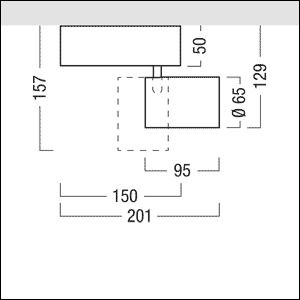 Zumtobel SUP2 L LED900-930 WFL DIM 3CV WH LED-Akzentstrahler 60714975