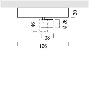 Zumtobel SUP2 S 1/LED100-930 SSP LDO WH Strahler 3,3W 100lm DALI ws 42184339