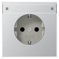 Jung AL1520KINA SCHUKO Steckdose Schriftf. erh.Ber.schutz LS Aluminium