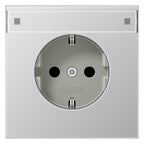 Jung AL1520KINA SCHUKO Steckdose Schriftf. erh.Ber.schutz LS Aluminium
