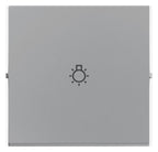 Legrand 765213 SEANO Wippe m.Symbol Licht in der Farbausführung Al lackiert