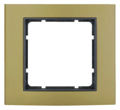 Berker 10113016 Rahmen 1fach B.3 Alu gold/anthrazit