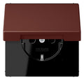 Jung LC1520BFKIKL235 SCHUKO Steckd.KI m. Klappdeckel LC32120