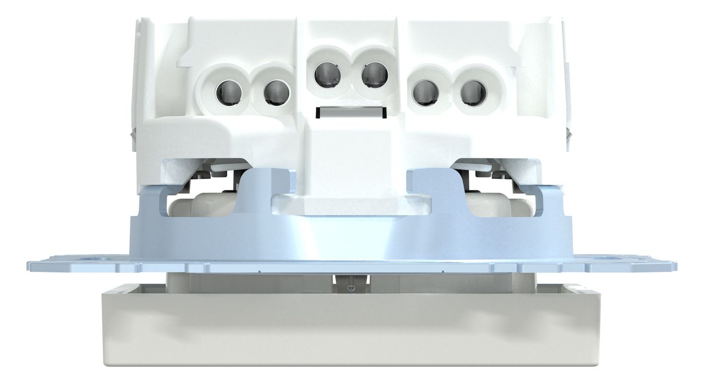 Mert MEG 2300-0319 SCHUKO-Steckdose BRS StK polarweiß glänzend System M