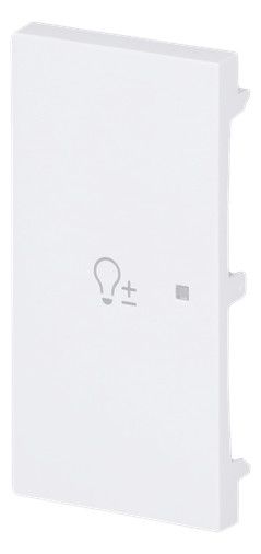 BJ 6234-21-44G Wippe 2-fach links m.Symbol "Dimmer"