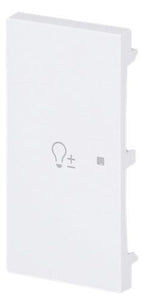 BJ 6234-21-44G Wippe 2-fach links m.Symbol "Dimmer"