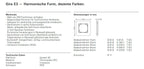 GIRA 0215413 Abdeckrahmen 5fach E3 Dunkelgrau/Reinweiß glänzend Soft-Touch