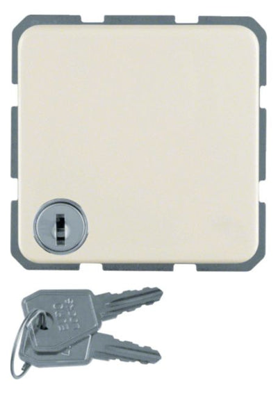 Berker 4763 Steckdose SCHUKO+Klappd. u.Schloss wg Up IP44 weiß glänzend