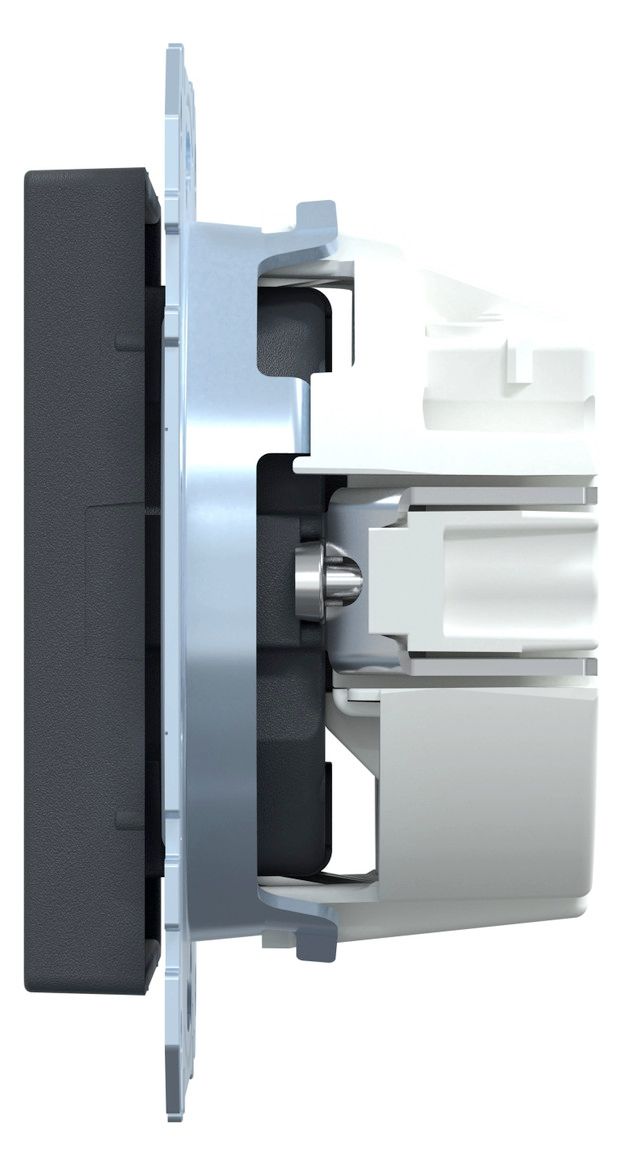 Mert MEG 2401-0414 SCHUKO-Steckdose SK anthrazit System M