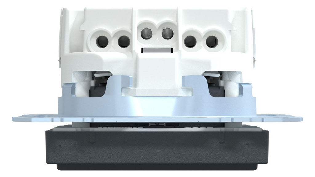 Mert MEG 2304-0414 SCHUKO-Steckdose BRS m.Lichtausl.+LED StK anthrazit System M