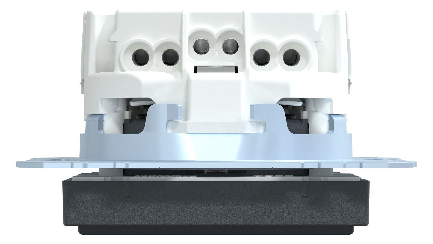 Mert MEG 2304-0414 SCHUKO-Steckdose BRS m.Lichtausl.+LED StK anthrazit System M
