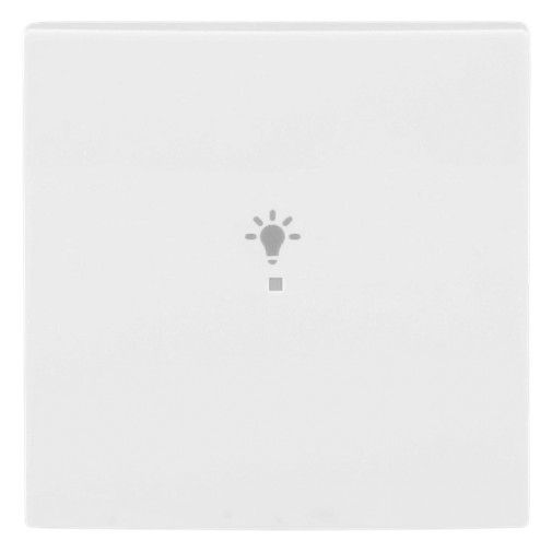 BJ 6231-10-914 Wippe 1f Licht alpinweiß Busch-free@home balance SI