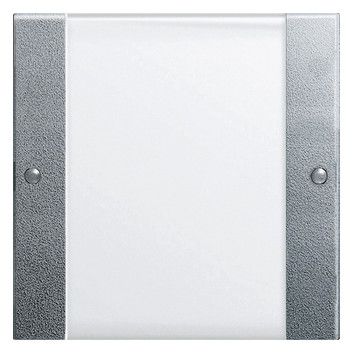 GIRA 213126 Wippenset 1fach BSF System 55 Klar/Farbe Alu