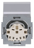 BJ 20 EUKNB-83 SCHUKO Steckdosen-Einsatz alusilber future linear