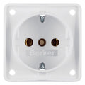 Berker 941852502 Steckdose SCHUKO Integro polarweiß matt