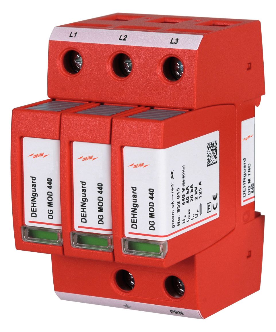 Dehn 952303 DGMTNC440 Überspannungsabl. Typ2 DEHNguard M 3-pol f.TN-C-Systeme
