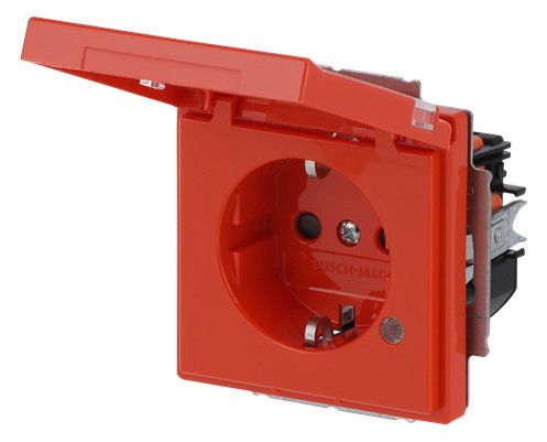 BJ 20 EUKNBL-14-82 SCHUKO Steckdosen-Einsatz org RAL2004 future