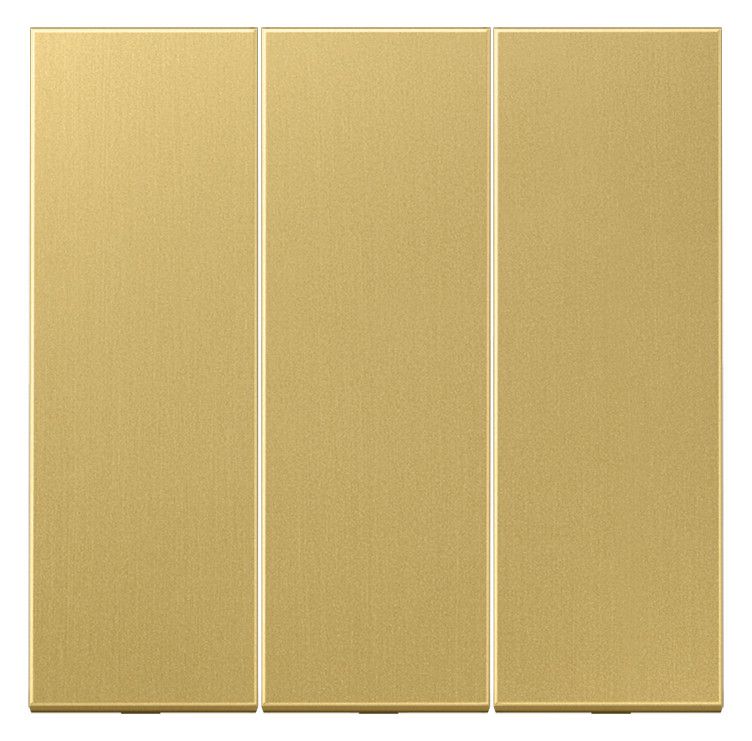 Jung ME993C Wippe f.3fach Schalter Messing classic