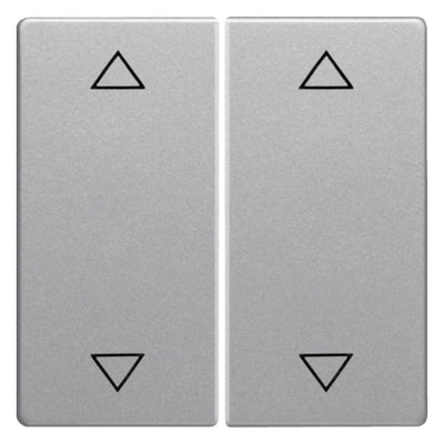 Berker 16446084 Wippe m.Aufdruck Symbol Pfeile Q.1/Q.3 alu samt lackiert