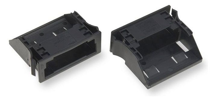WAGO 770-319 Snap-In-Rahmen,4-polig,1,0 … 3,0mm, schwarz