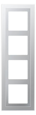 Jung ALD2984-L Rahmen 4fach LS/FD-design Aluminium lackiert
