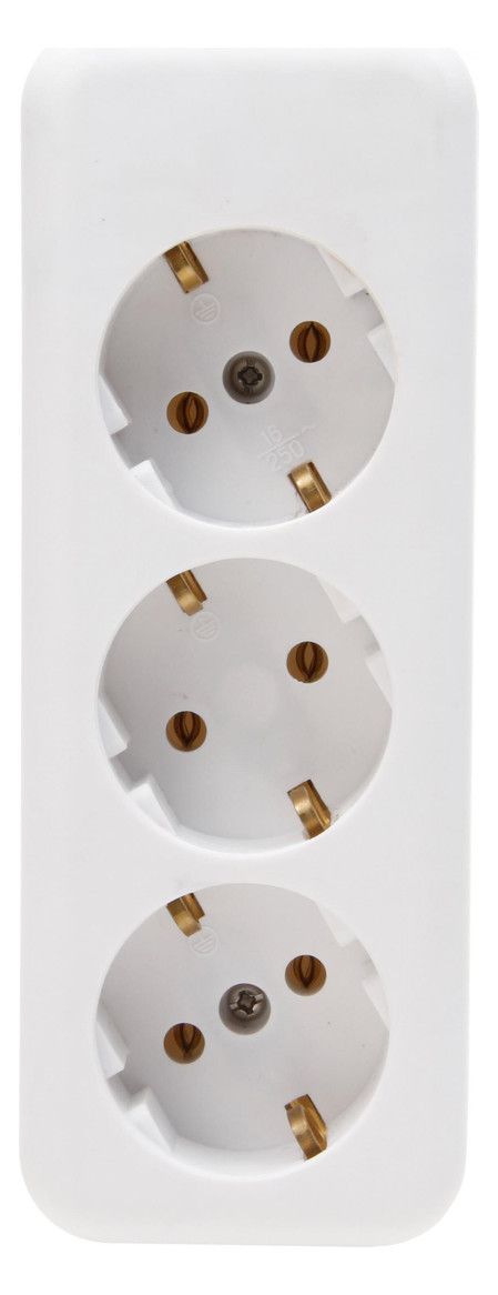 Kopp 120301007 Schuko Steckdosenleiste 3f wiederanschließbar o.Zultg