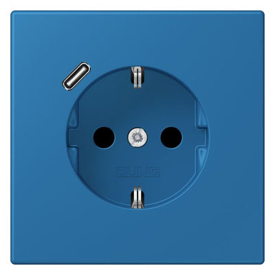 Jung LC1520-18C211 SCHUKO-Steckd.m.USB Typ C LC32030