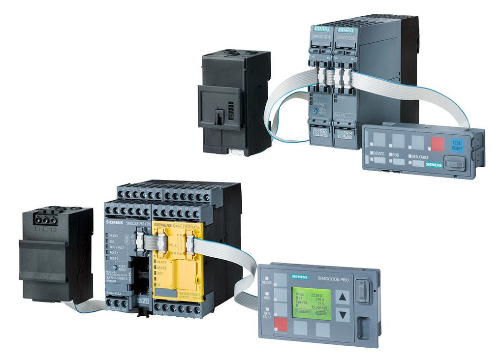 Siemens 3UF7111-1AA01-0 Strom-/Spannungs modul V2 3-40A 45mm Durchsteckw.