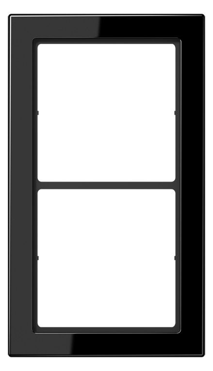 Jung FD982SW Rahmen 2fach FD-design schwarz