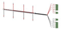 Siemens 3KC9831-7 f.3KC8 Spannungs- versorgungskabel obers. 4p f.2000-3200A
