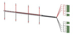 Siemens 3KC9831-7 f.3KC8 Spannungs- versorgungskabel obers. 4p f.2000-3200A