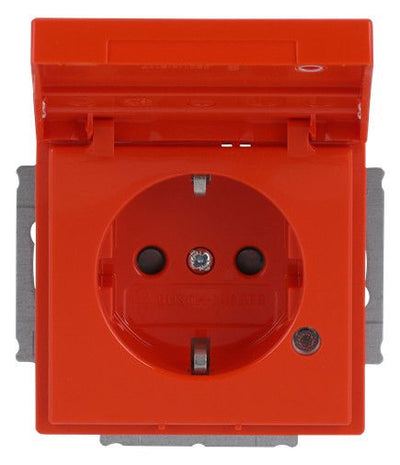 BJ 20 EUKNBL-14-82 SCHUKO Steckdosen-Einsatz org RAL2004 future