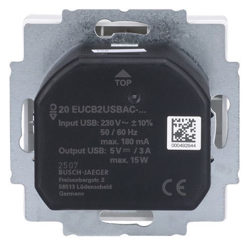 BJ 20 EUCB2USBAC-84 SCHUKO®-/USB-A+C Steckdose