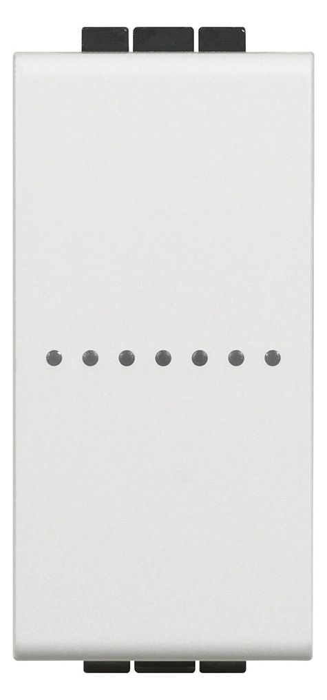 BTicino N4003C vernet. Wechselschalter f.LivingLight with Netatmo Weiß